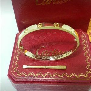 COPY - bracelets gold or silver plated with screwdriver